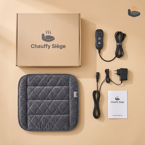 Chauffy Siège Solo - unboxing contenu de la boîte